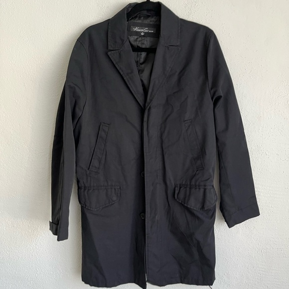 KENNETH Cole Man Black Coat, Size Small - Picture 1 of 10